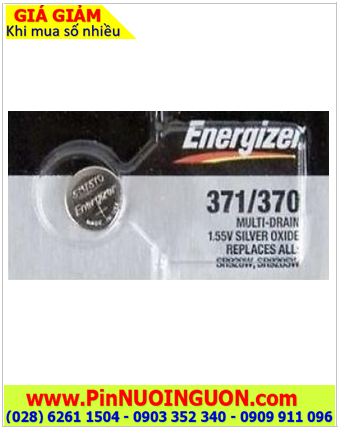Pin SR920SW _Pin 371; Pin Energizer SR920SW 371 Silver Oxide 1.55v _Xuất xứ MỸ (USA) |HẾT HÀNG 